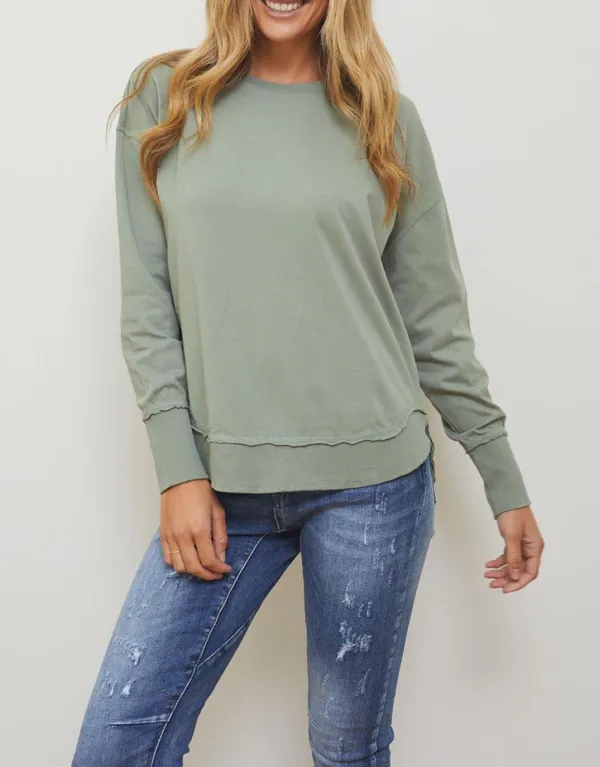 Farrah Long Sleeve - Sage