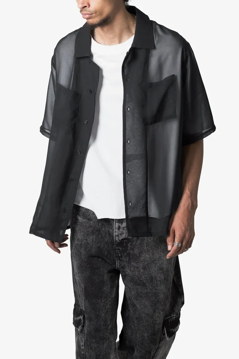 SHEER S/S SHIRT