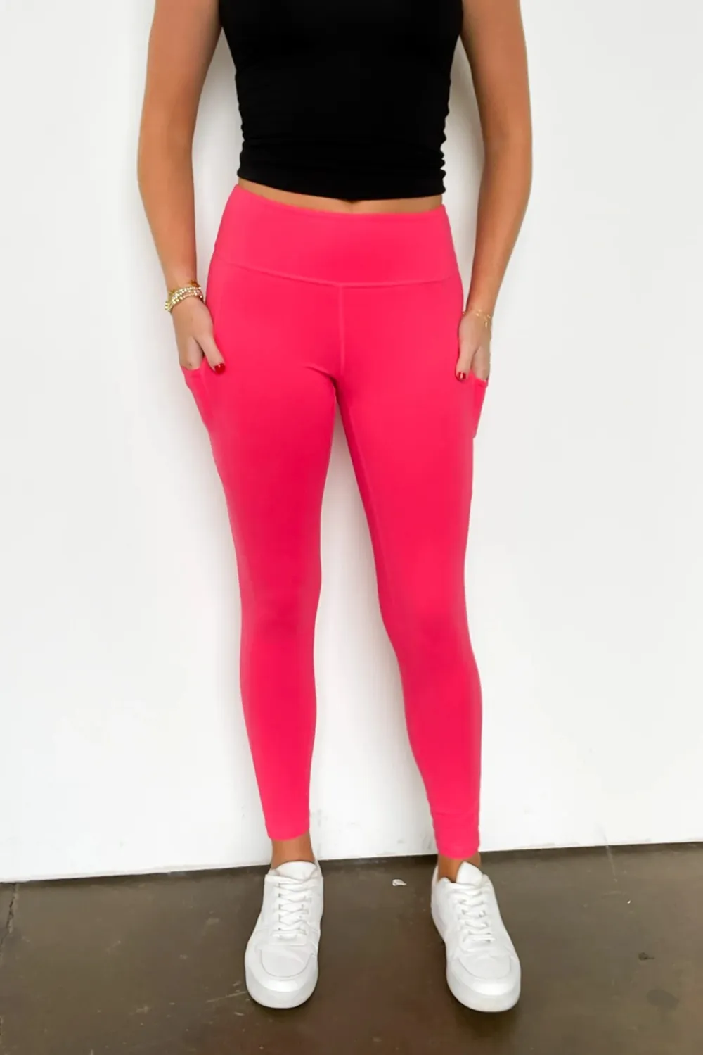 High Waist Side Pocket Leggings