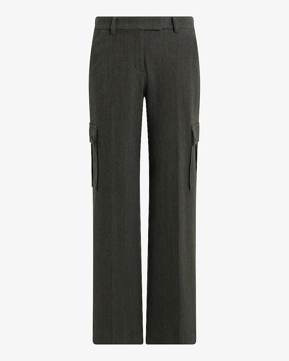 Editor Mid Rise Cargo Trouser Pant