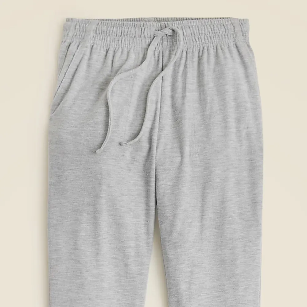 Soft rib jogger pant