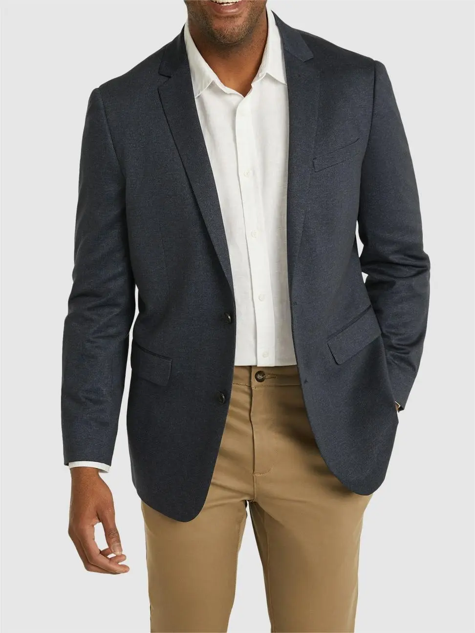 NAVY PARKER COMFORT BLAZER