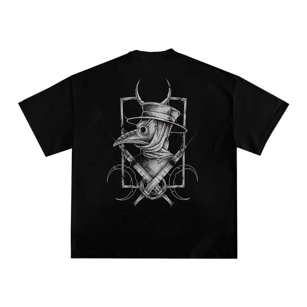 The Plague Doctor Friend Printed Men's T-shirt