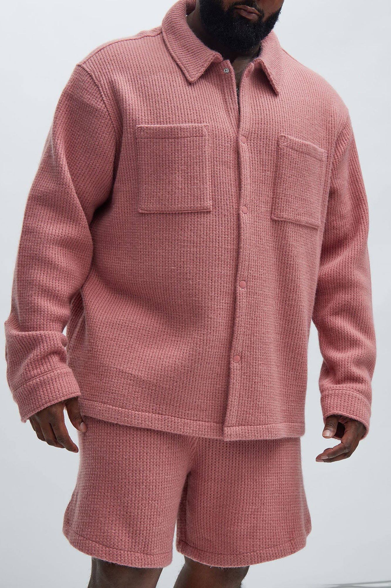 Otis Long Sleeve Shirt - Mauve