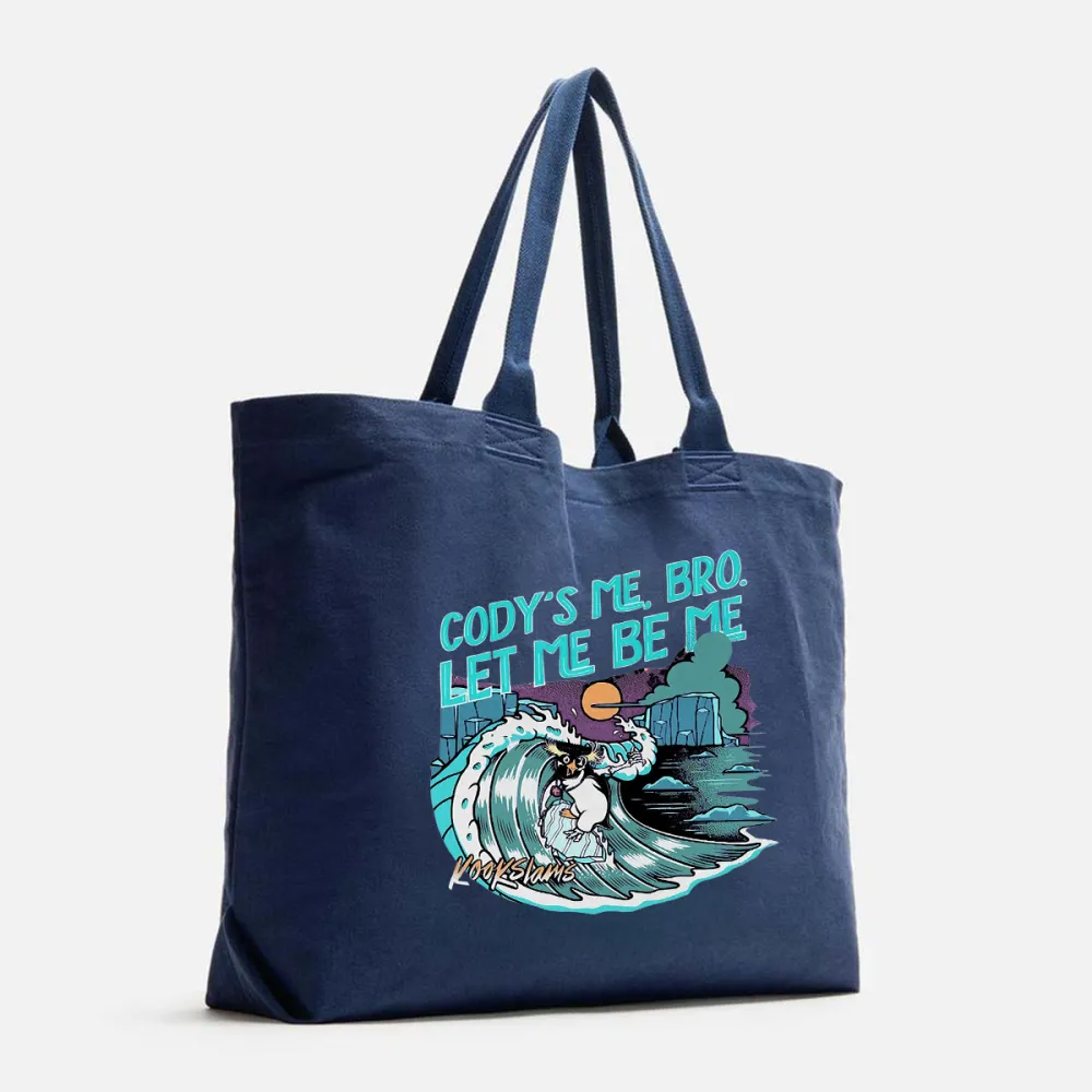 Cody'S Me, Bro. Let Me Be Me Printed Canvas Bag