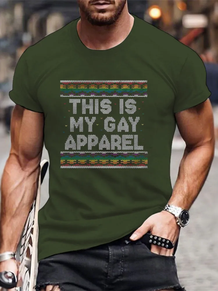 This Is My Gay Apparel Men/Unisex T-Shirt
