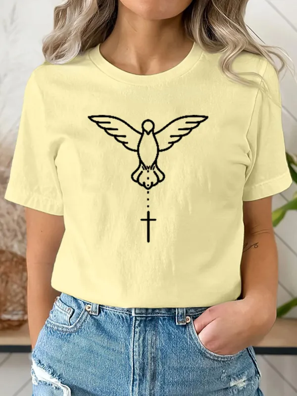 Holy Spirit Dove Religious Shirt, Apostolic Christian Shirt, Christian Gift, Pentecost Shirt, Religious Shirt, Holy Spirit Catholic T-Shirt