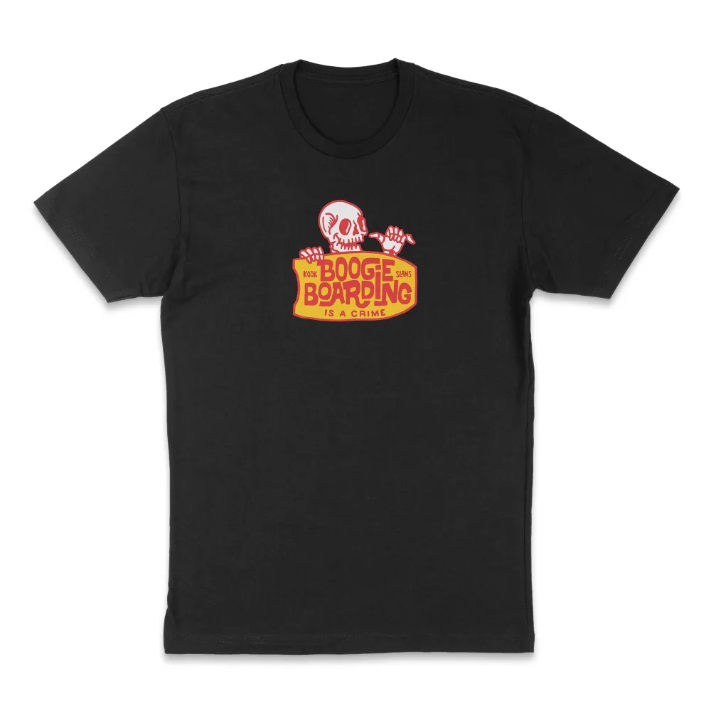 Boogie Boarding is A Crime T Shirt
