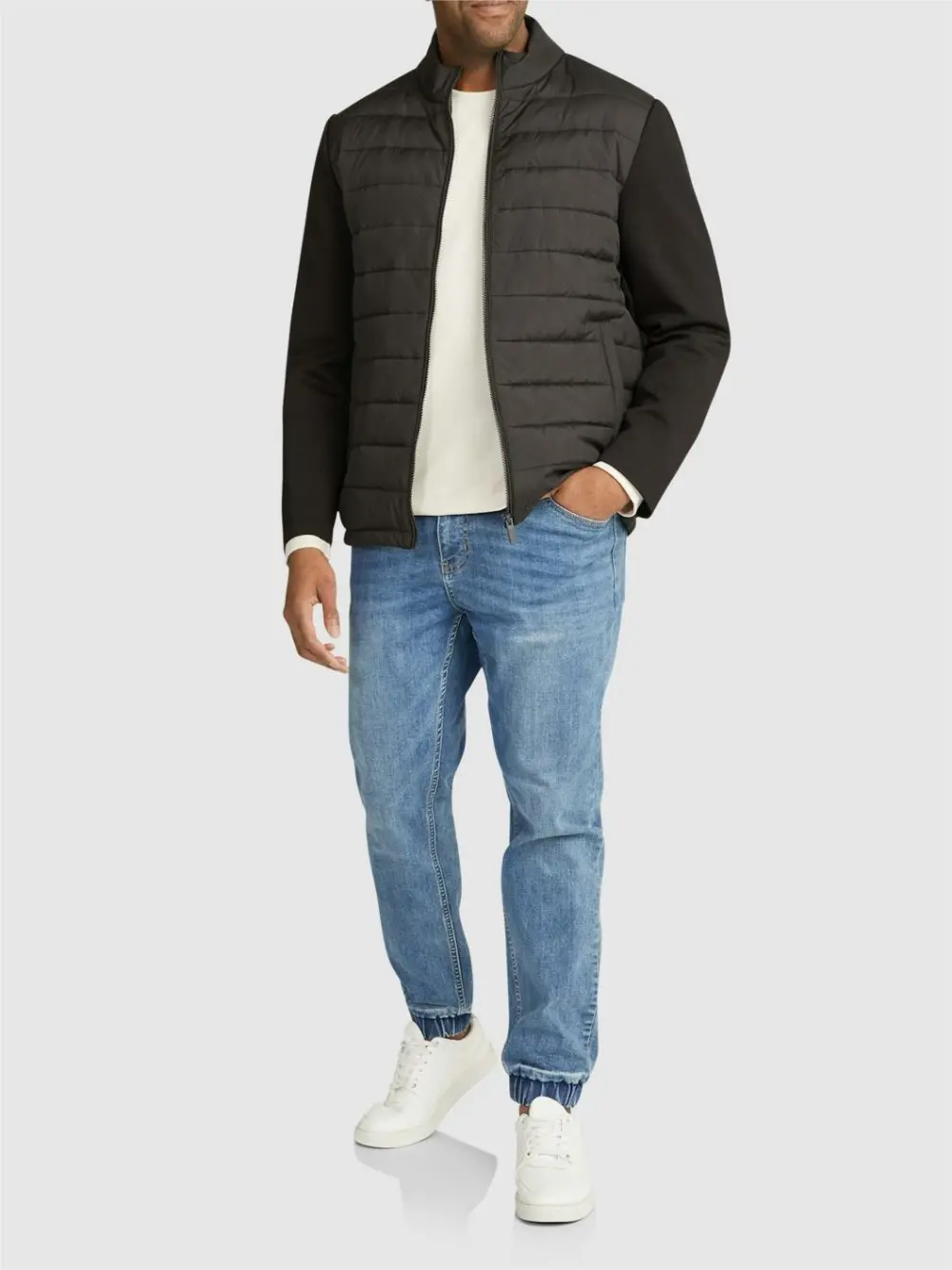 BLACK MILAN PUFFER JACKET