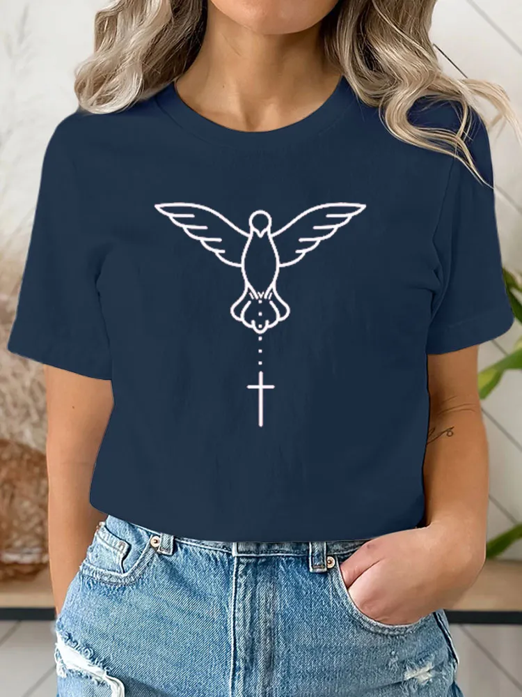 Holy Spirit Dove Religious Shirt, Apostolic Christian Shirt, Christian Gift, Pentecost Shirt, Religious Shirt, Holy Spirit Catholic T-Shirt