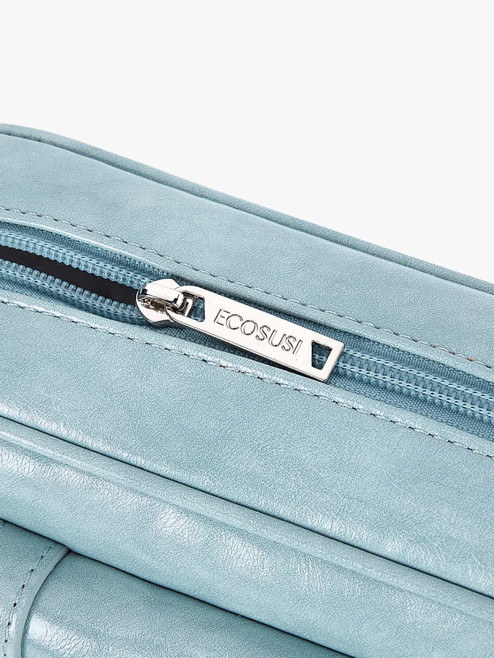 Mia Wide Strap Vegan Leather Crossbody Bag