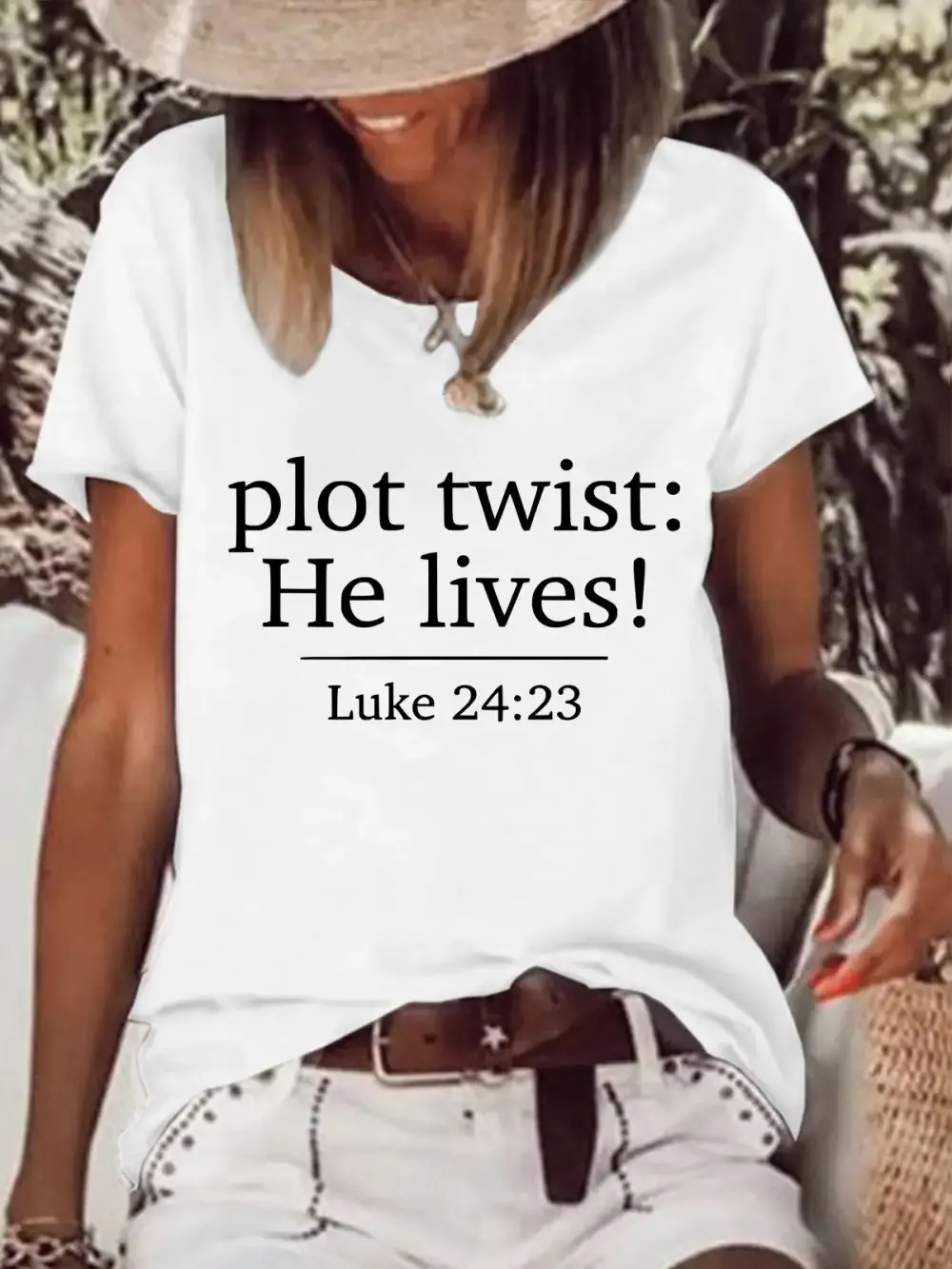 PLOT TWIST: HE LIVES!  Tee