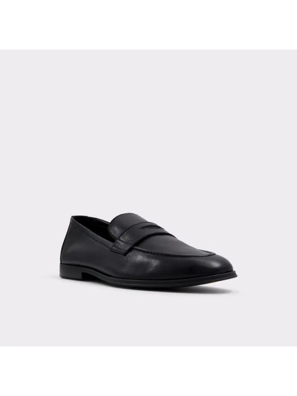 Black Smooth Leather Shoes