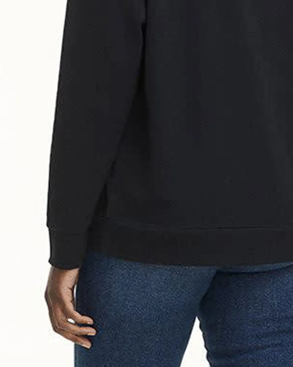 Long-Sleeve Crew-Neck Sweatshirt