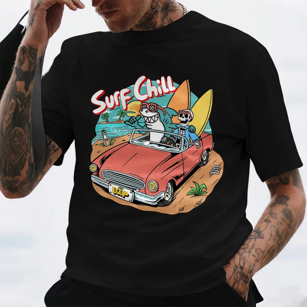 Skull Trip To The Beach T-Shirt