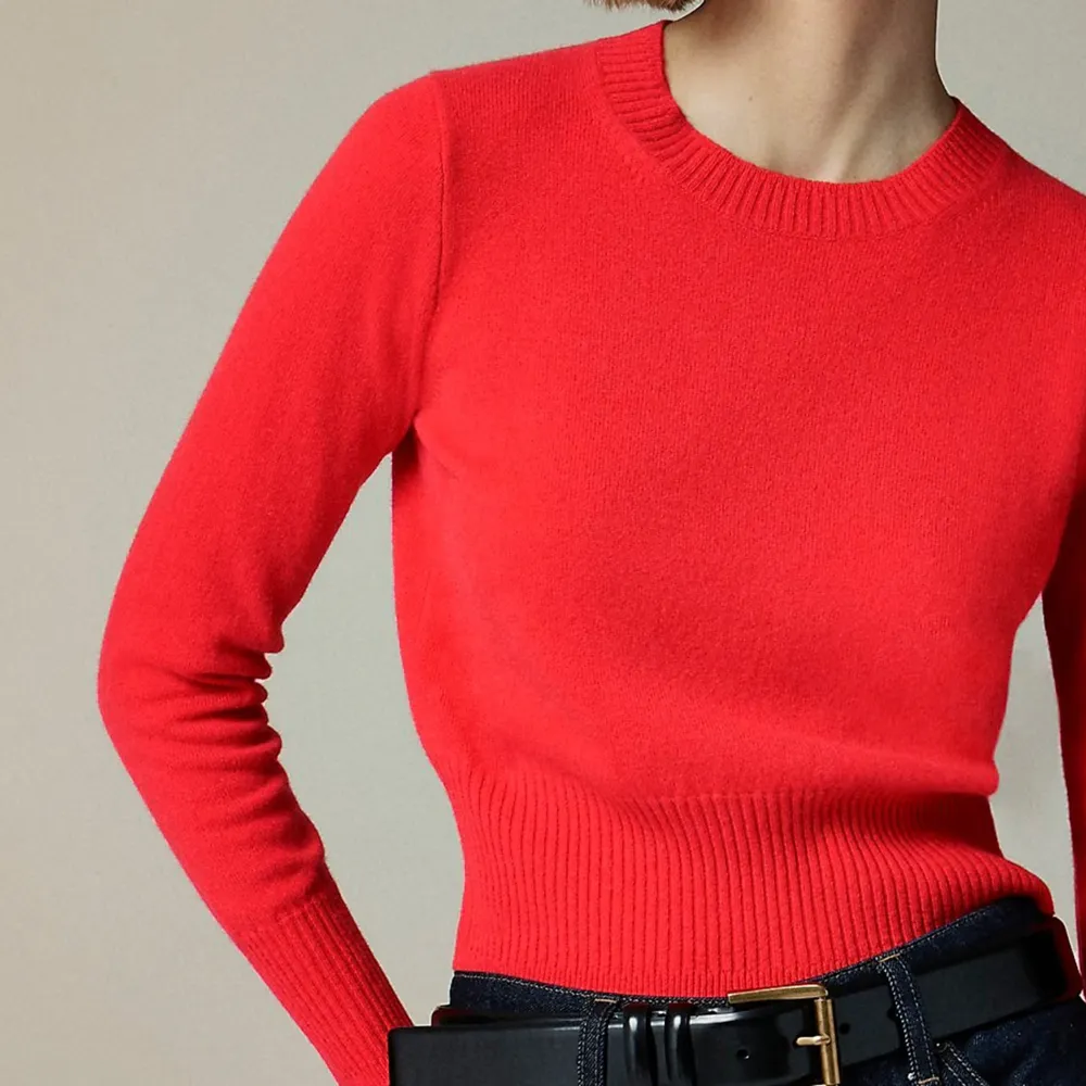 Cashmere classic-fit crewneck sweater