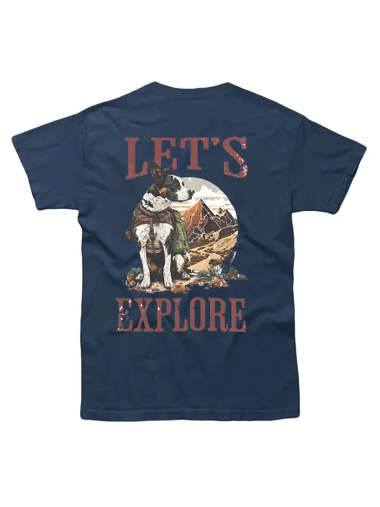 Hiking Dog T-Shirt