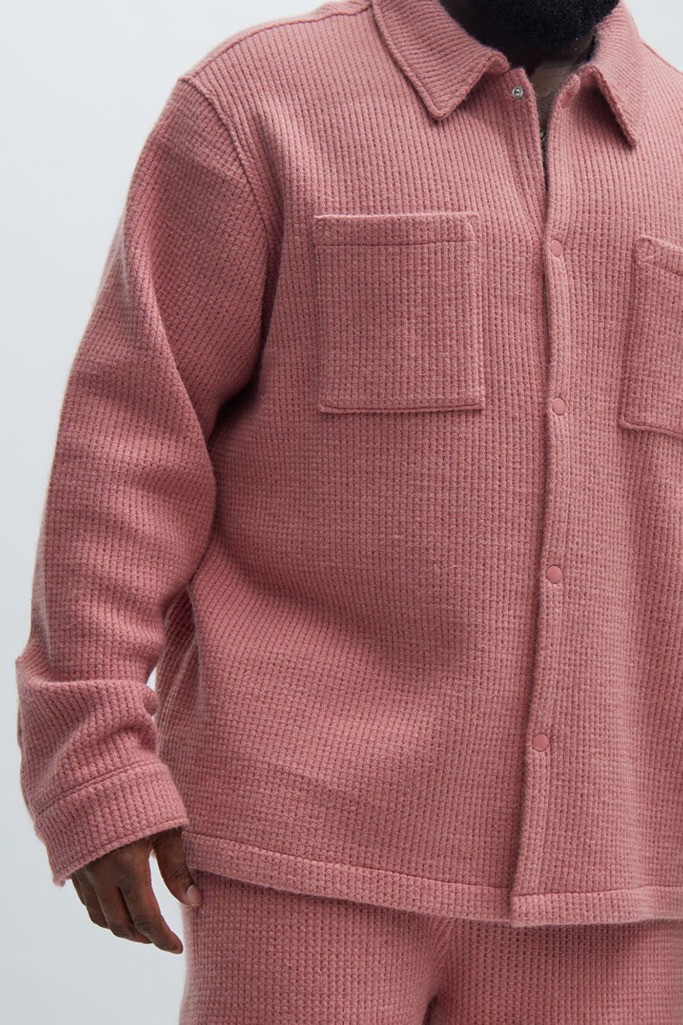 Otis Long Sleeve Shirt - Mauve