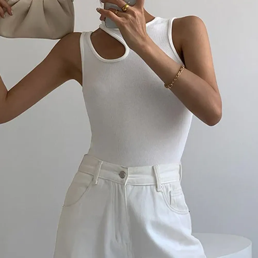 Forbidden Asymmetric Cut Out Top