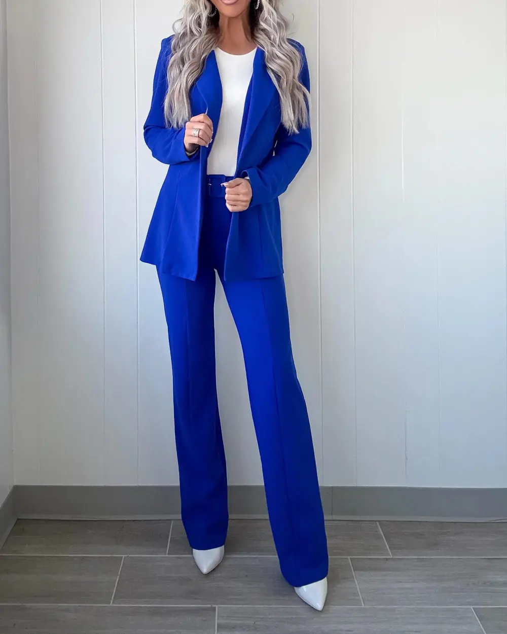 Winning Awards Blazer & Pants Set - Royal Blue