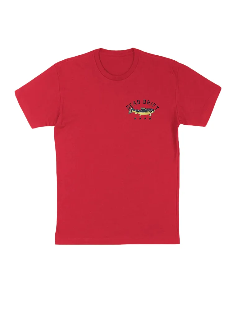 Fishing Man Print T-Shirt