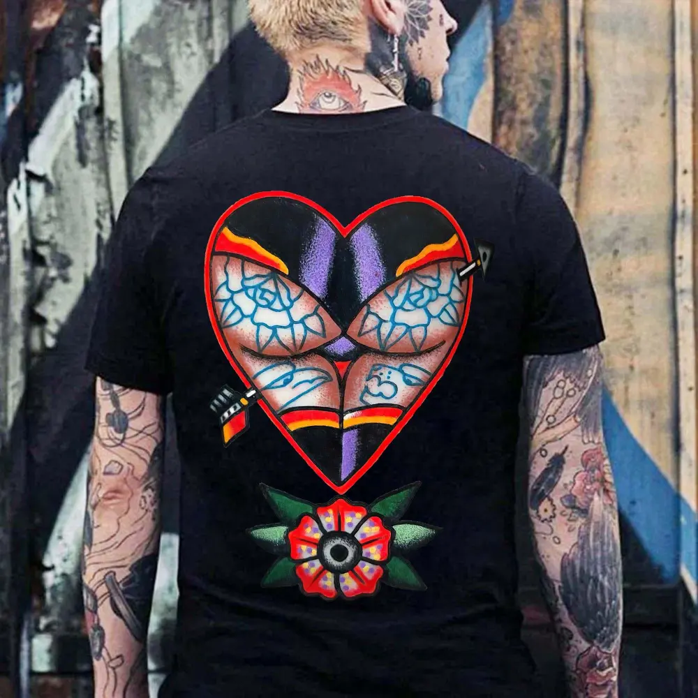 Valentine Booty Printed Men's T-shirt
