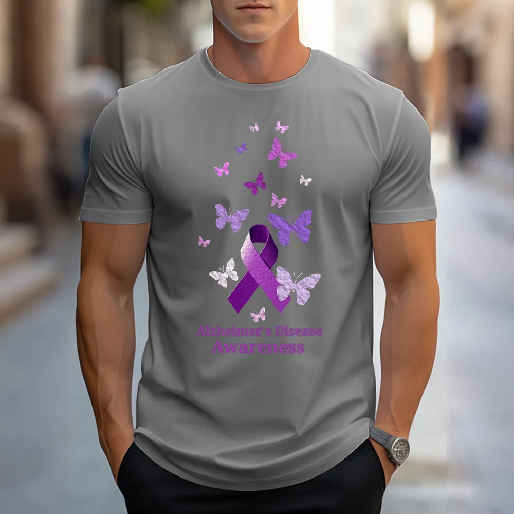 Men'S Ascension Fires Heroes Pure Cotton Round-Neck Short-Sleeved T-Shirt