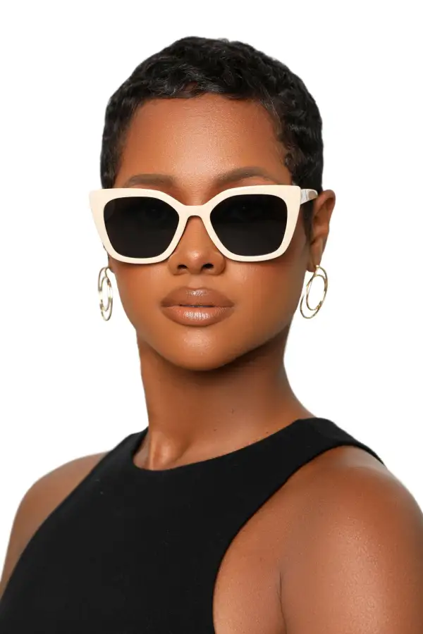 Mirage View Sunglasses (Cream)