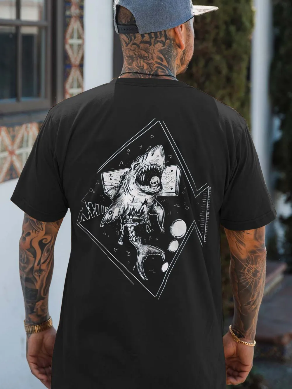 Lost At Sea Printed Men's T-shirt