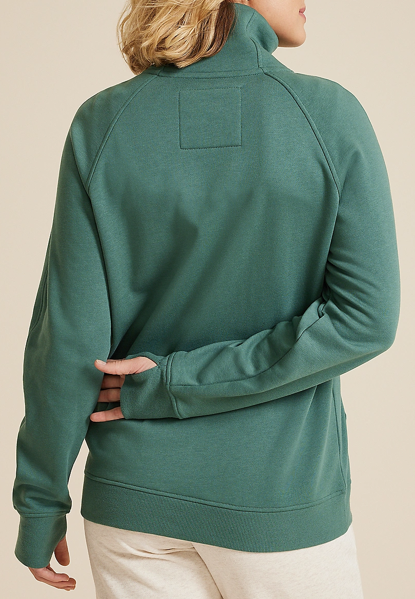 Full Zip Fleece Sweatshirt