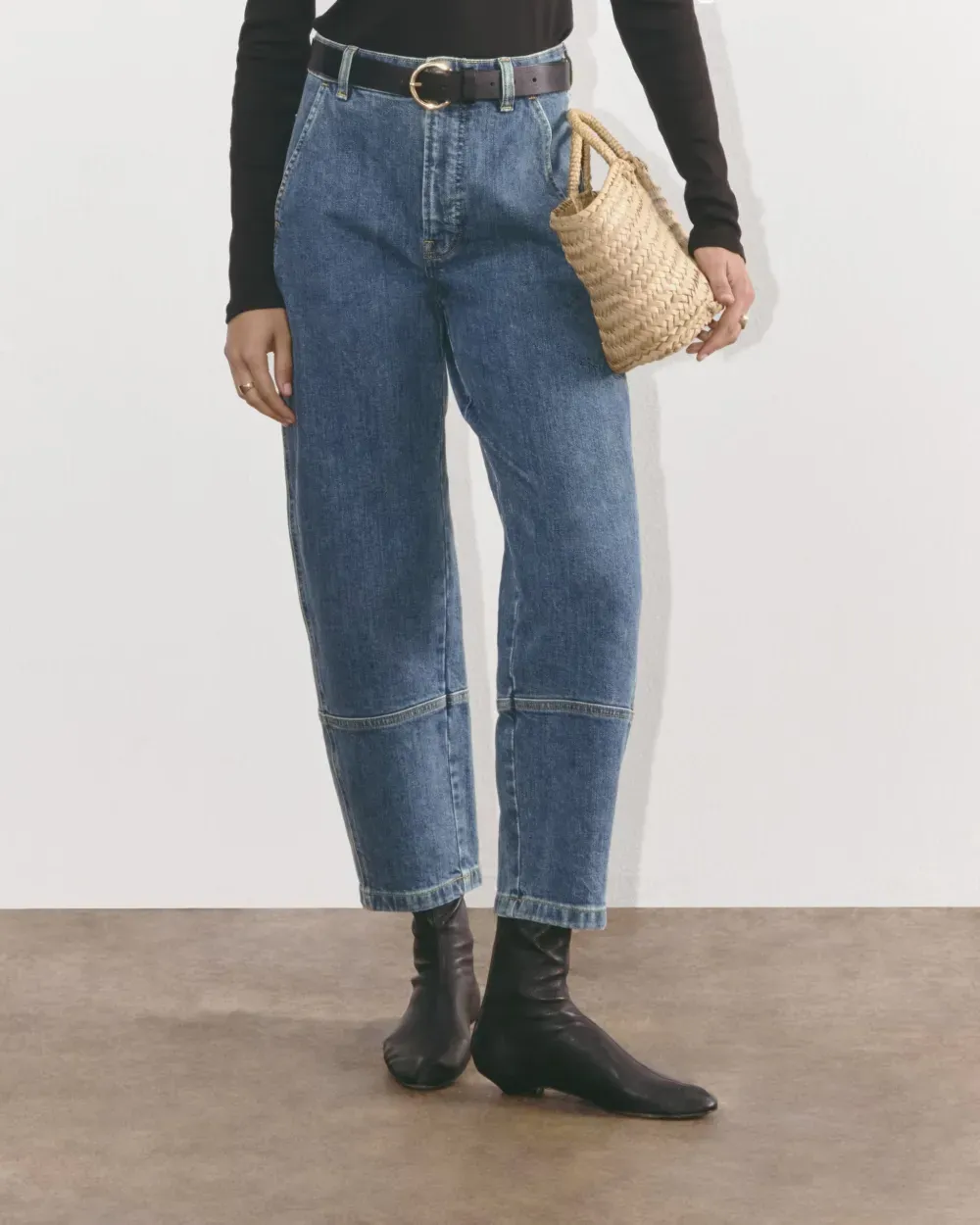 The Utility Barrel Jean