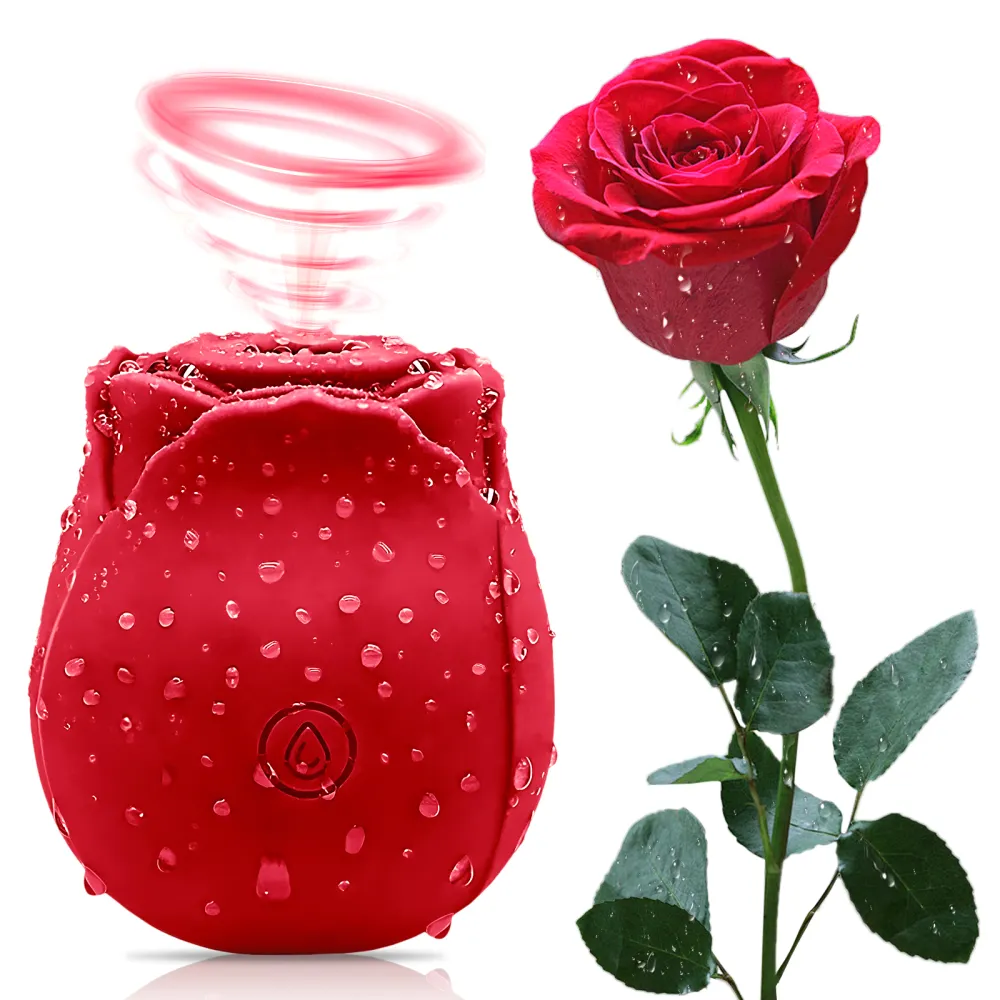 Rose Toy Vibrator Classic Sucking Vibrator 10 frequency Rose
