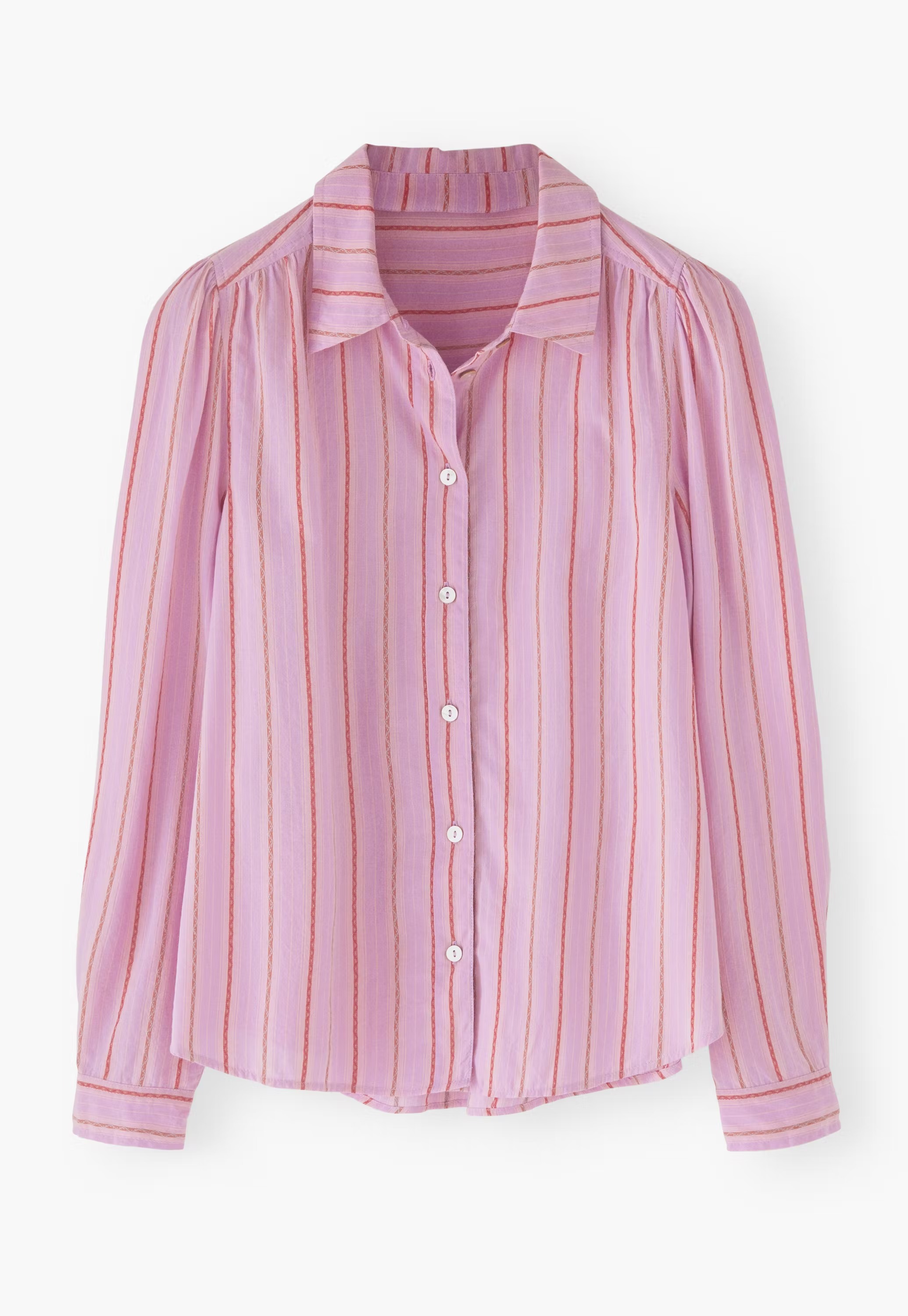 Striped shirt
Fine cotton