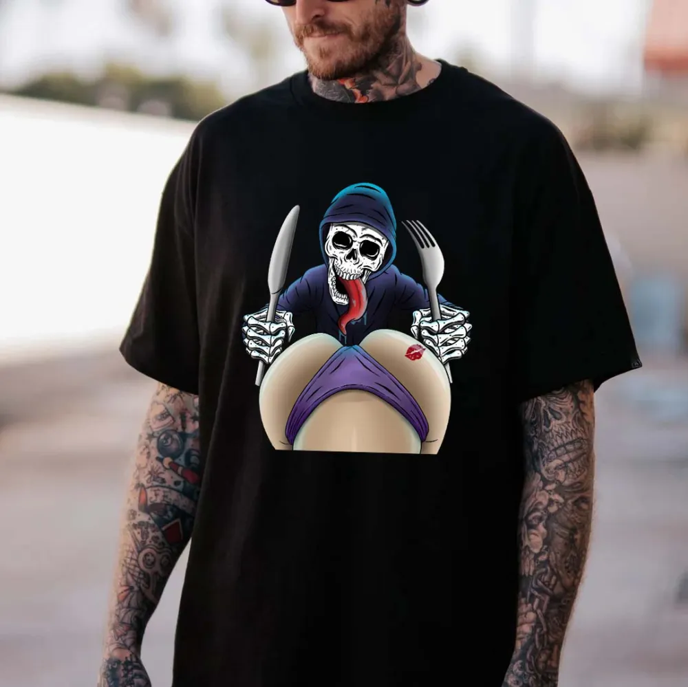 Start A Meal Printed Men's T-shirt