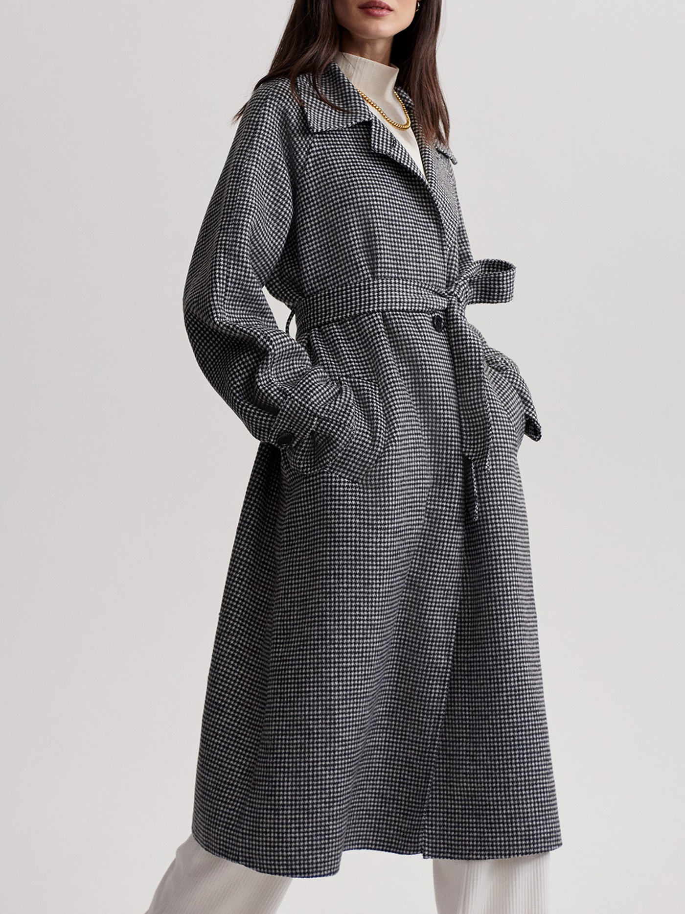 Fairbourn Belted Long Coat