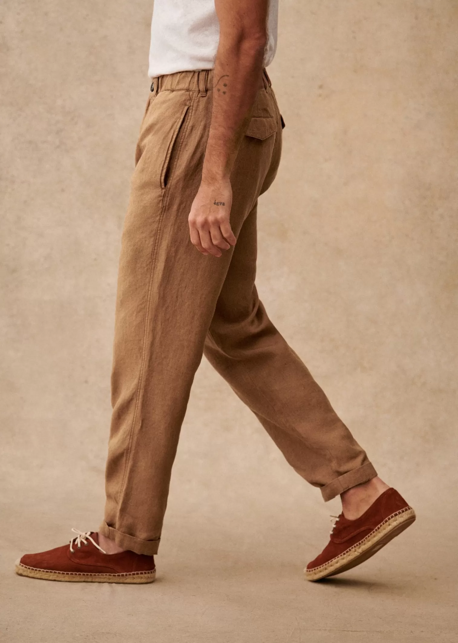 Shane Elasticated Waistband Trousers