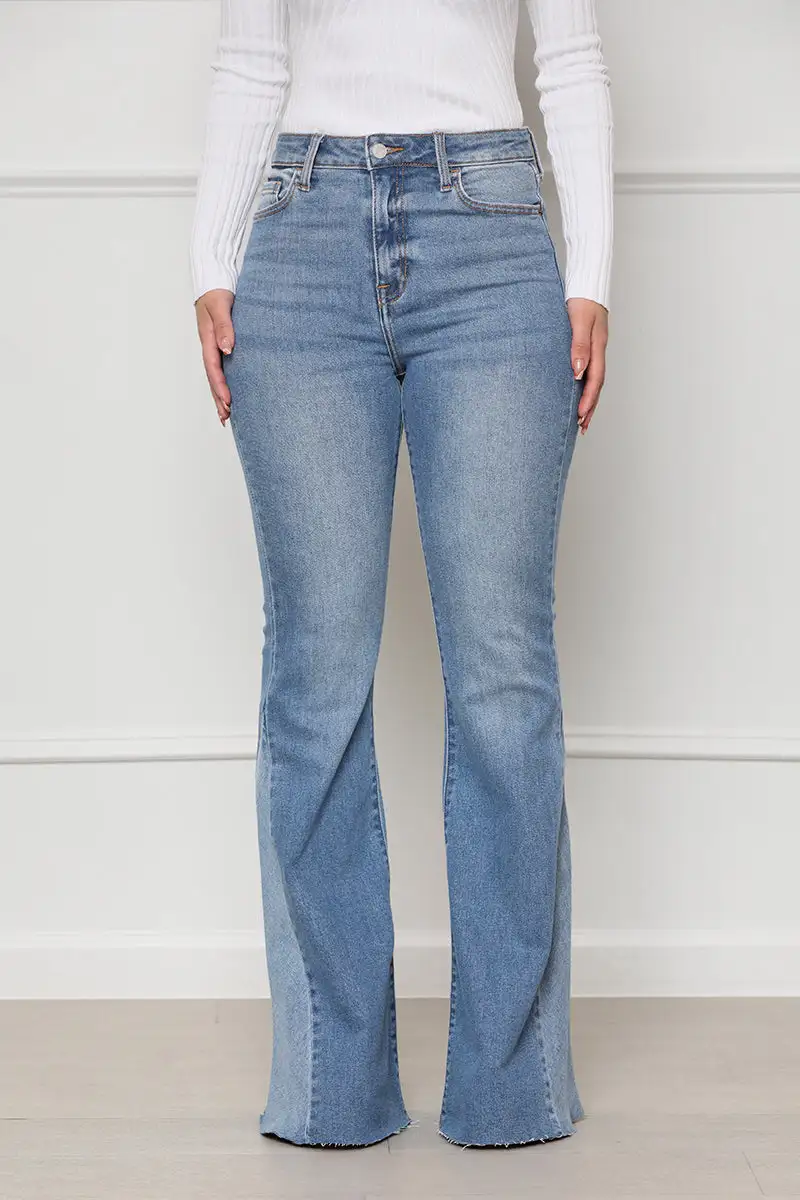 Dreaming Of Denim Bell Bottom Jeans- FINAL SALE