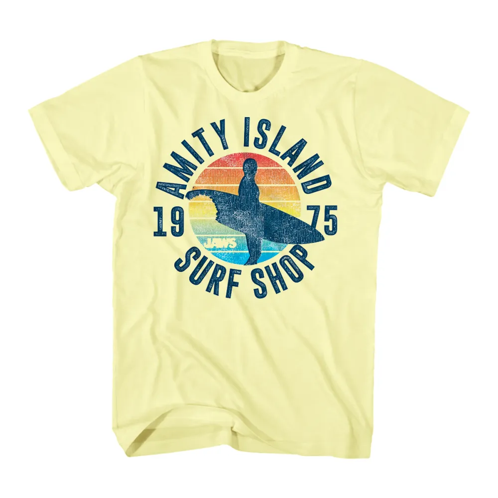 Jaws Amity Island Surf Shop 1975 Shirt