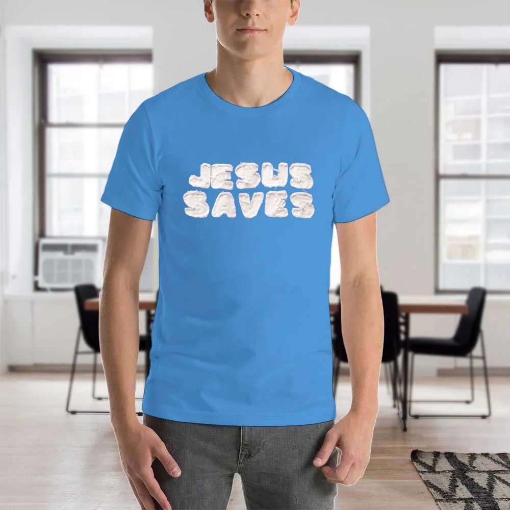 Men'S T-Shirt Jesus Saves Tee