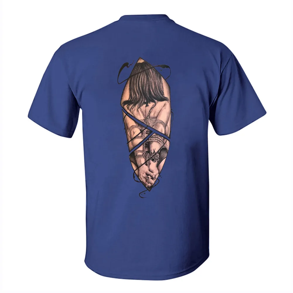 Bondage Game Printed Men's T-shirt