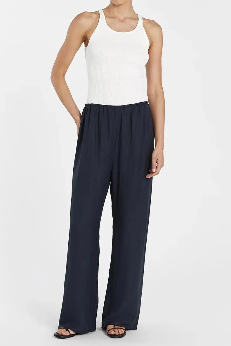 JOLIE SLATE MARLE DRAWSTRING PANT