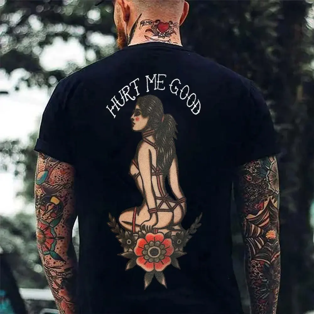 Hurt Me Good Printed Men's T-shirt
