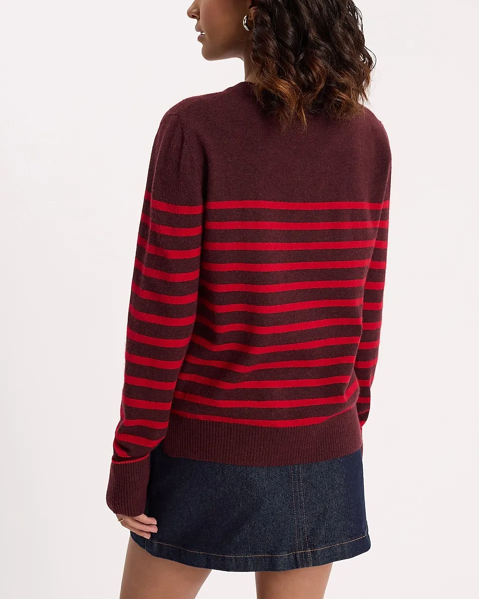 Striped Crew Neck Sweater