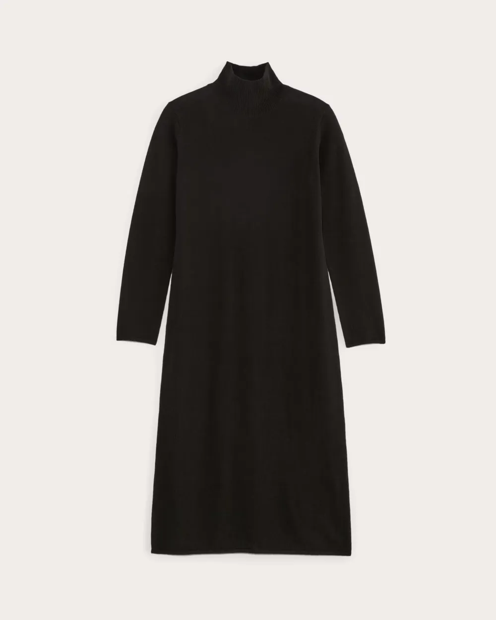 The Turtleneck Sweater Dress in Cashmere