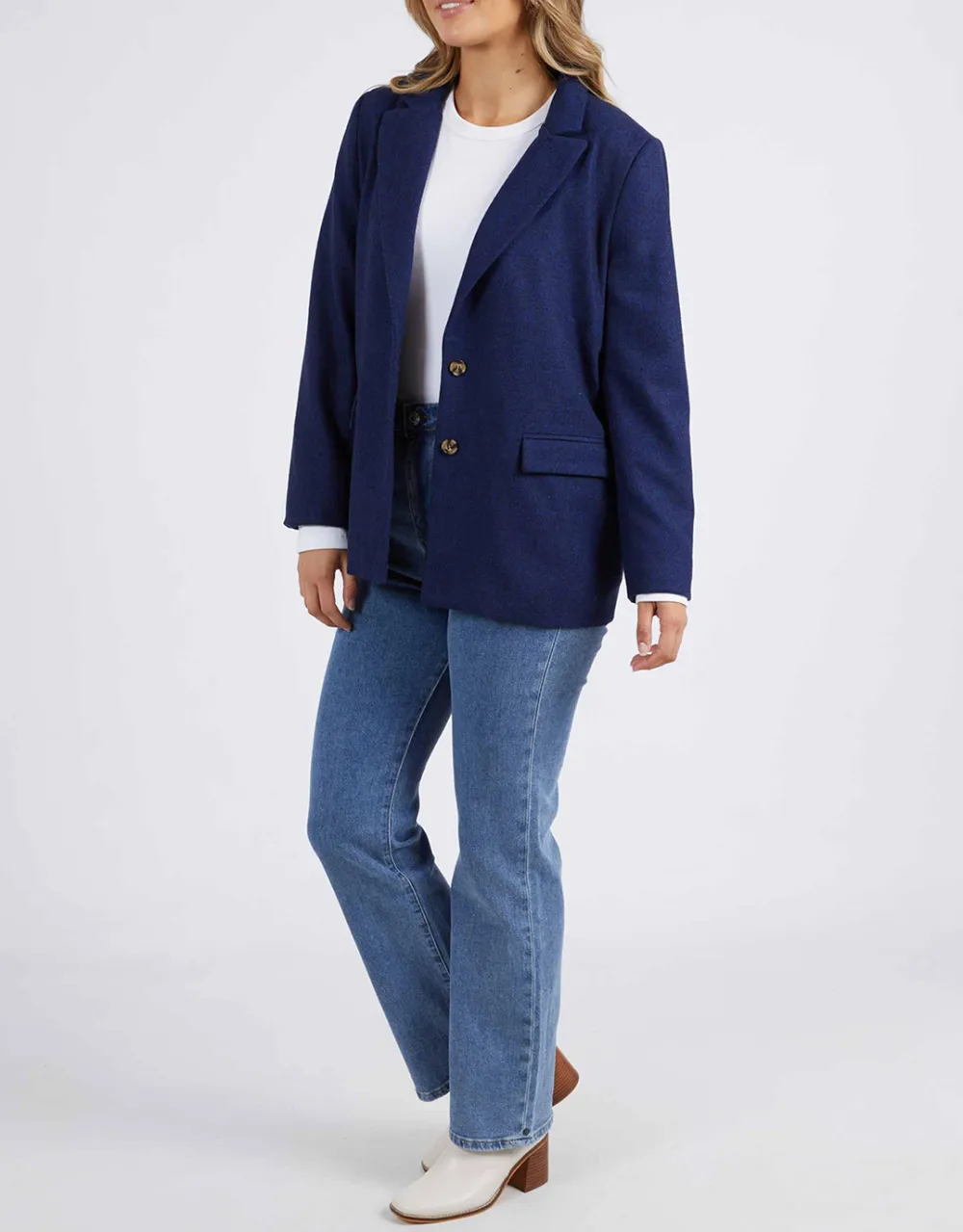 Ingrid Blazer - Navy