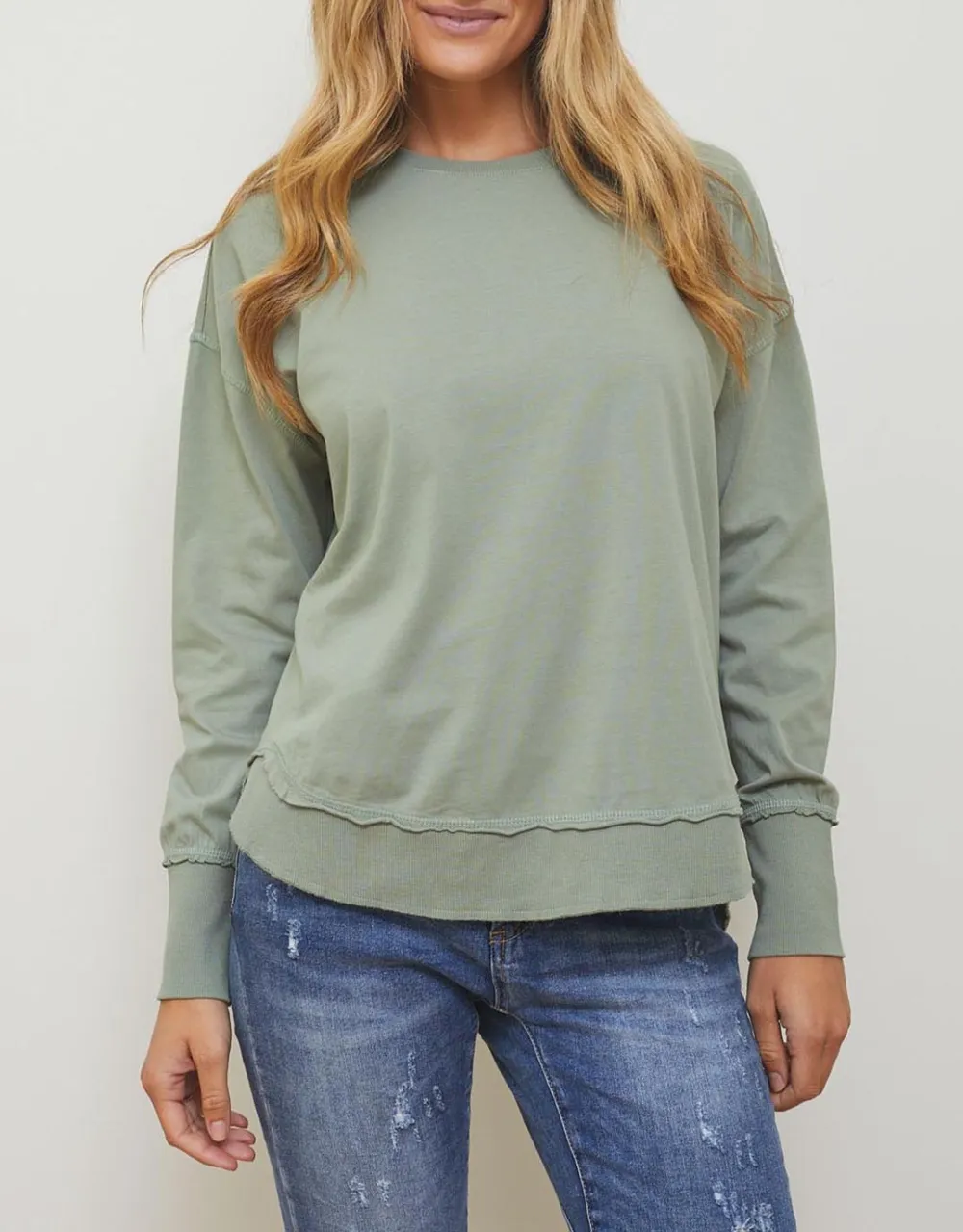 Farrah Long Sleeve - Sage