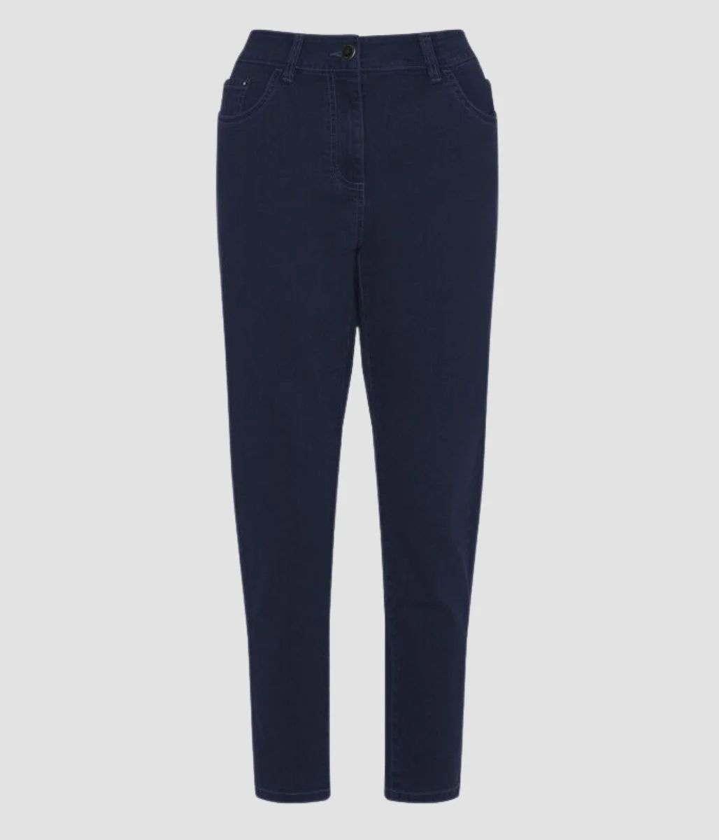 Navy Susie Slim Leg Jeans