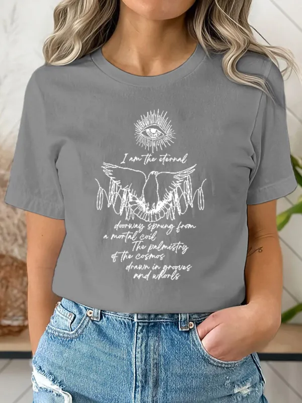 Dove Holy Spirit Shirt, Divine I Am The Eternal Tee, Dove Evil Eye Manifestation Shirt, Dove Rising Shirt, Spiritual Divinity Shirt