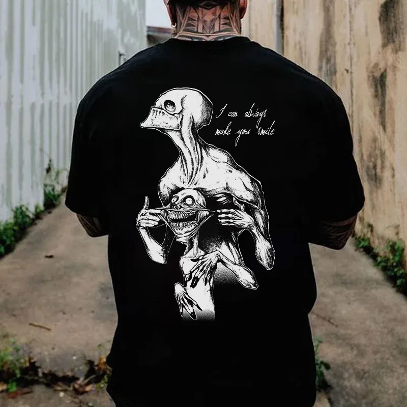 I Can Always Make You Smile Printed Men's T-shirt