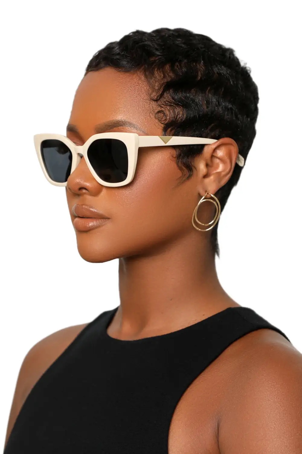 Mirage View Sunglasses (Cream)